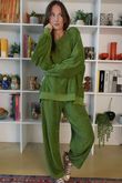 Terry B Classic Relaxed Pant Olive